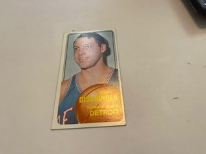 1970-71 Topps Terry Dischinger Detroit Pistons #96