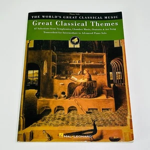 Great Classical Themes Hal Leonard Book Sheet Music Piano Solo 67 Selections - Picture 1 of 13