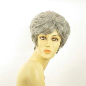 Perruque femme grise cheveux lisses ref  DANA 51 - Picture 1 of 9