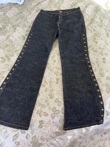 Vintage Cache flare leg jeans ,sz 6 - Picture 1 of 12