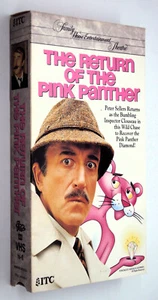 THE RETURN OF THE PINK PANTHER VHS 1975 Peter Sellers Inspector Clouseau G CC FS - Picture 1 of 3