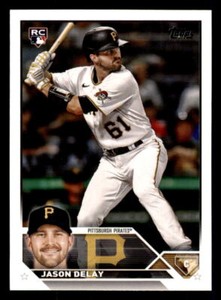 2023 Topps Update  #US220 Jason Delay Pittsburgh Pirates RC