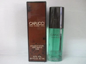 CAPUCCI PARA HOMBRE Paris After Shave Loción Spray 1 Fl Oz 30 ml HOMBRE Nuevo - Imagen 1 de 3