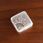 EMILE GUICHOT? FRENCH AESTHETIC 950 SILVER MIXED METAL SNUFF BOX JAPONESQUE FAN