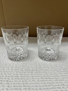 2er SET WATERFORD KRISTALL HAPPY BIRTHDAY DOUBLE OLD FASHIONED GLÄSER OHNE BOX - Bild 1 von 8