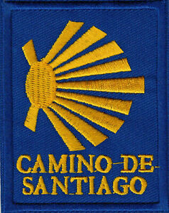 Naszywka / Prasowanie Camino de Santiago - Droga św. Jakuba Muszla Jakuba Pamiątka