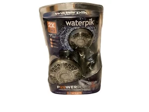 Waterpik PowerPulse 2-In-1 Shower Head System With Handheld Sprayer Brand New - Picture 1 of 5