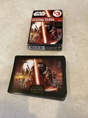 Star Wars The Force Awakens Resistance vs. First Order Playing Game Cards (2) - Image 1 of 3