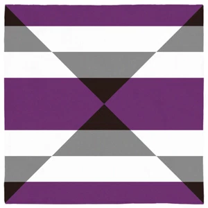 Autochorrisexual/Aegosexual Ace Pride Bandana LGBTQ LGBTQIA Asexual Bandana - Bild 1 von 4