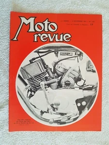 MOTO REVUE N°1666 23/11/1963 SALON DE TOKYO 50CC SUZUKI 9.5 CV - Imagen 1 de 10