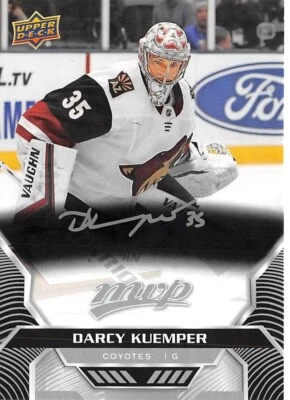2020-21 Upper Deck MVP Silver Script #68 Darcy Kuemper - Image 1 of 2