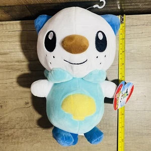 Pokemon Oshawott Stuffed Plush Toy 2021 Blue 7" Nintendo - Picture 1 of 4