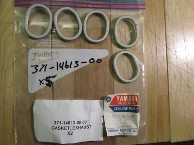 JUNTA TUBO DE ESCAPE YAMAHA OEM / XS500 TX500 / OBTIENE CINCO / 371-14613 Foto 1 de 4