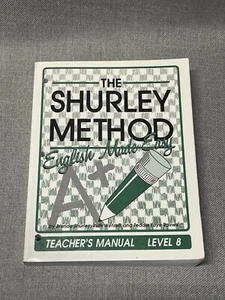 The Shurley Method English Made Easy Teacher's Manual Level 8 With Disc - Picture 1 of 4