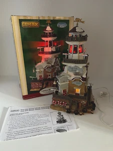 Lemax 2003 Villiage Collection Lighthouse Thar She Blows Whale Watching Tours - Bild 1 von 16