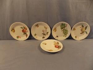 Philippe Deshoulieres "Orchard" 5 Canape Plates 5 7/8" - Picture 1 of 9