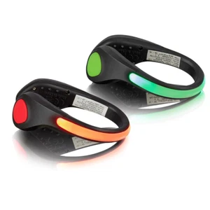 fontastic LED Schuhclip 1xRot 1xGrün für Sicherheit Joggen laufen Set F1/5 - Bild 1 von 1