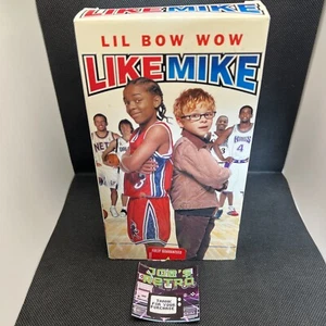 Like Mike 2002 VHS NTSC 2000’s Blockbuster Stickers - Picture 1 of 6