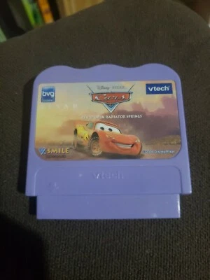 VTECH VSmile DISNEY Cars REV IT UP IN RADIATOR SPRINGS - Image 1 of 2