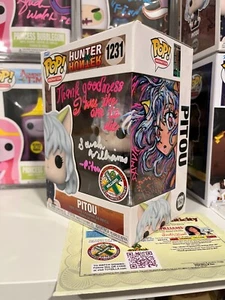 Funko Pop Pitou 1231 Hunter x Hunter HxH Anime Arte Personalizado Firmado Toyzilla - Imagen 1 de 7