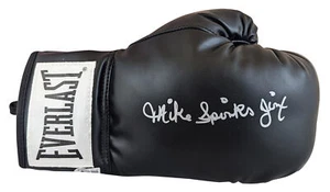 Michael Spinks Authentic Signed Black Everlast Boxing Glove BAS Witnessed - Picture 1 of 2