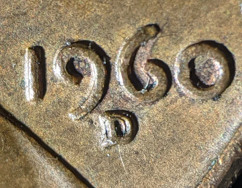 RPM 1960 D Lincoln Memorial Cent Repunched Mint Mark Penny 01c Error/Variety Cover