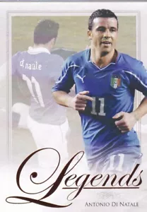 FUTERA FWF 2014 ANTONIO DI NATALE ITALY LEGENDS LEG-14 EXTREMELY RARE CARD - Picture 1 of 1