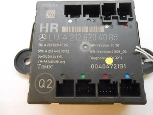 08-11 Mercedes C-class right rear door control mod A2128204085 QF0386 - Picture 1 of 4