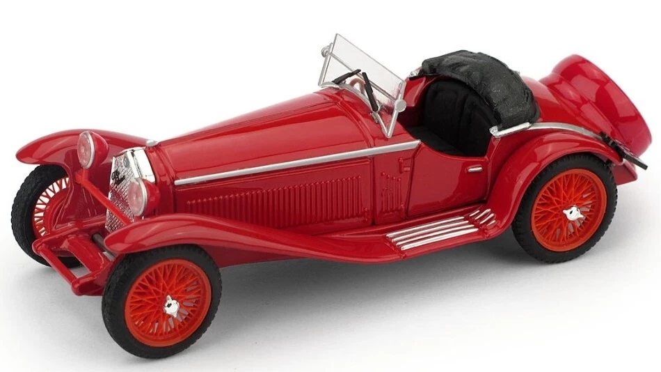Alfa ROMEO 1750 GS 1931 Zagato Red 1 43 Model Brumm