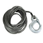 8Mm X 10M Dyneema Sk78winch Rope Snap Hook - Spectra Boat Marine Cable Webbing