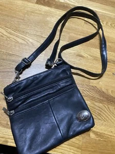 City Bag PURE LEATHER Cross Body Wallet Bag..! - Picture 1 of 4