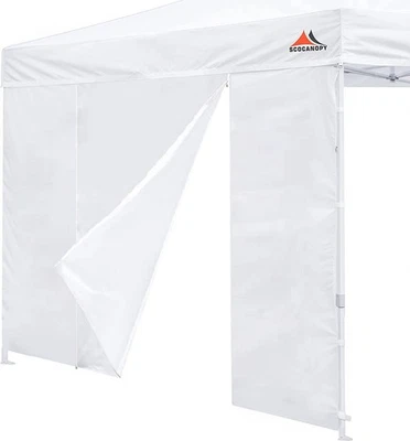 Дверь SCOCANOPY для рамы навеса 10x10 дизайн с двумя центральными молниями для легкого входа... - Изображение 1 из 4