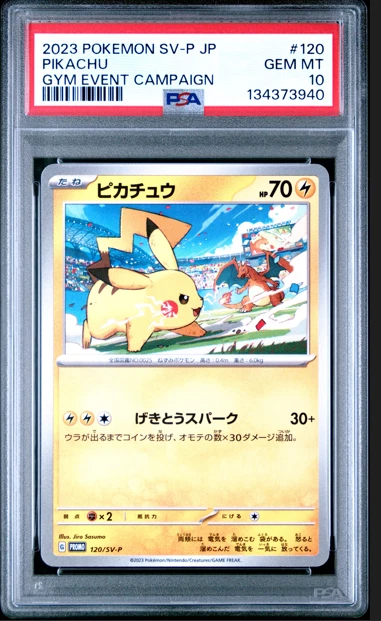 Pikachu Pokémon TCG Grade 10 Nintendo Individual Collectible Card