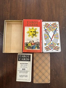 1JJ Swiss Tarot Cards 78 Card Tarot Deck & Guidebook USED - Barely-Switzerland - Picture 1 of 5