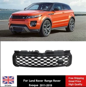 GRL-LR-RREV1119-BLK001 RangeRoverEvoque Black 2011-2019 Standard Grill Grille - Picture 1 of 1