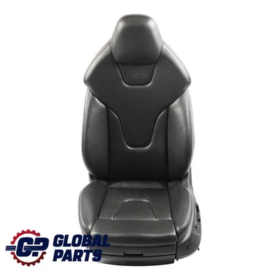 Audi S5 8T Coupe Sport Seat Front Left N/S Interior Leather Soul Black Foto 1 de 4