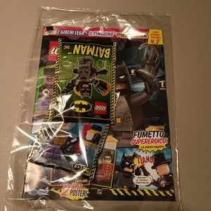 Lego Batman Magazine 2 con 2 Minifigure Batman e Pinguino - NUOVO - Picture 1 of 1