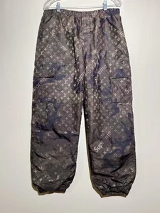 LOUIS VUITTON SUPREME Cargo Jogger Track Pants Camouflage 42 - Picture 1 of 8