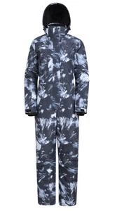 NEW Mountain Warehouse Womens Ski Snow Suit Size 12 Cloud Monochrome - Picture 1 of 1