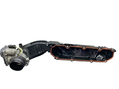 2016-2020 BMW 750I G12 4.4L V8 N63 ENGINE LEFT INTAKE MANIFOLD W/ THROTTLE BODY - Image 1 of 4