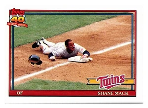 1991 Topps #672 Shane Mack - Picture 1 of 2