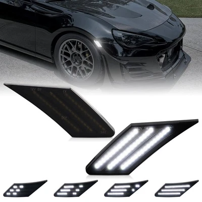 Lámpara de luz LED dinámica para Subaru BRZ Scion FR-S Toyota 86 2013-2020 Foto 1 de 4