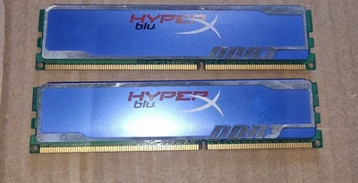 Kingston PC3-10600 2x 2GB (4GB)DIMM 1333MHz DDR3 SDRAM Memory KHX1333C9D3B1K2/4G - Image 1 of 2