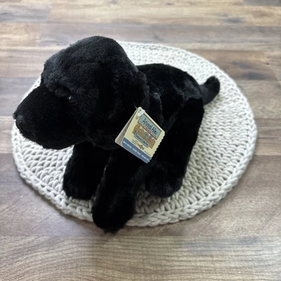 Винтажный животных переулок черный лабрадор собаки плюшевый 10» новый с ярлыком чистокровный коллекции - Изображение 1 из 4