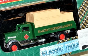 RTR HO=1/87 vehicle IMEX 1940's REA Railway Express Agency delivery truck/BUILT - Picture 1 of 5