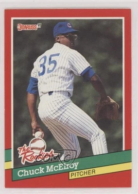 1991 Donruss The Rookies Chuck McElroy #49 - Image 1 of 2