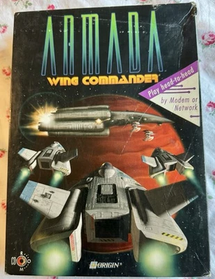 Wing Commander Armada CD-ROM PC DOS - Origin - 1994 - Big Box Complete - Image 1 of 4