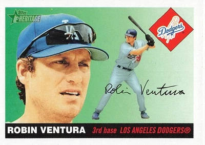 ROBIN VENTURA 2004 TOPPS HERITAGE BASEBALL #380 - Image 1 of 2