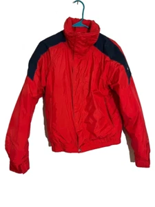 VTG The North Face Extreme Women's Red 80s Winter Jacket Sz Large - Picture 1 of 10