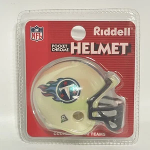 Tennessee Titans Riddell Mini Helmet Pocket Chrome NFL Football New Sealed - Picture 1 of 4